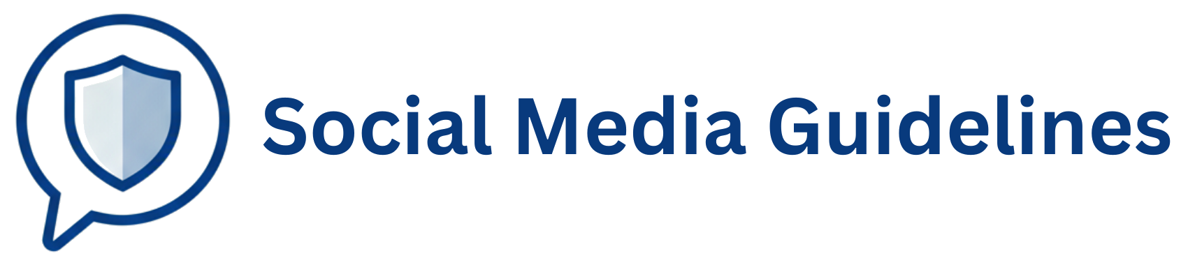Social Media Guidelines